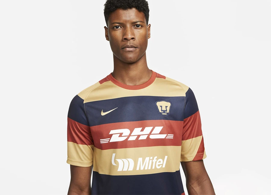 UNAM Pumas 2022 Third Nike Dri-FIT Pre-Match Football Top