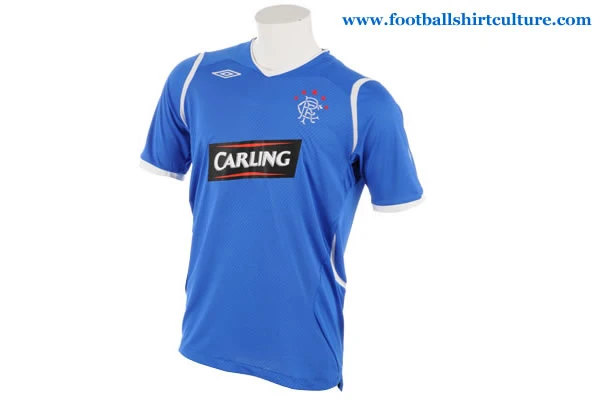 Rangers 08/09 Home Umbro football shirt leaked
