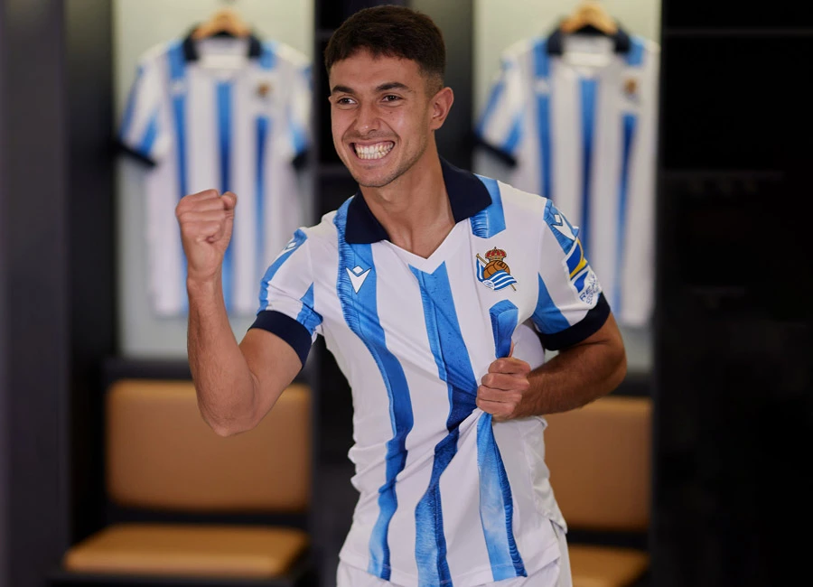  Real Sociedad 2023-24 Macron Home Kit