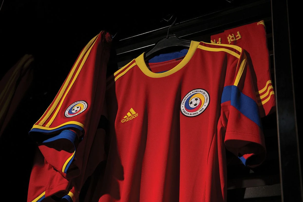 Romania 2014 adidas Away Football Kit