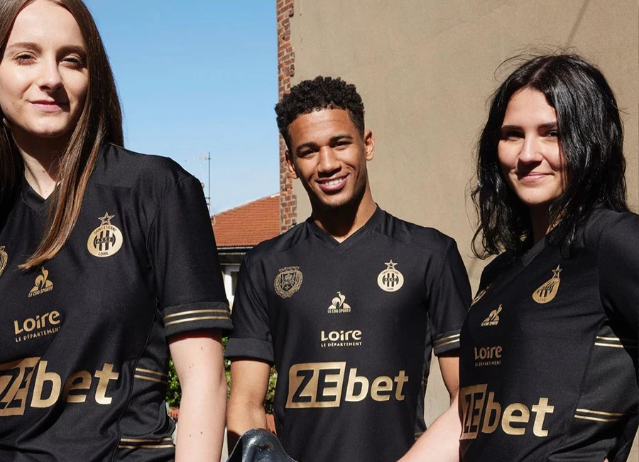 Saint-&Eacute;tienne 2021-22 Le Coq Sportif Third Kit #LAvenirEnVert #Saint&Eacute;tienne #LeCoqSportif #ASSE #teamasse