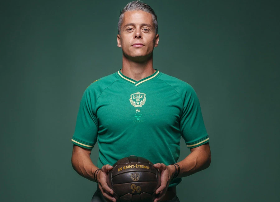 Saint-Etienne 2023 Hummel 90 Years Shirt