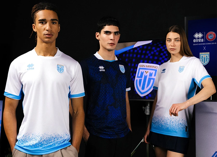 San Marino 2024-26 Erre&agrave; Home and Away Kits