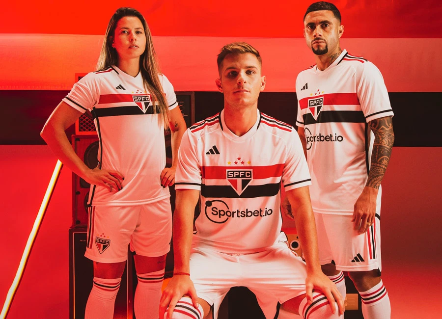 S&atilde;o Paulo 2023-24 Adidas Home Kit