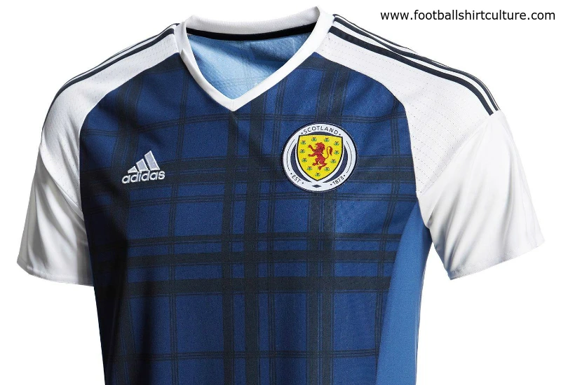 Scotland 2016 Adidas Home Kit