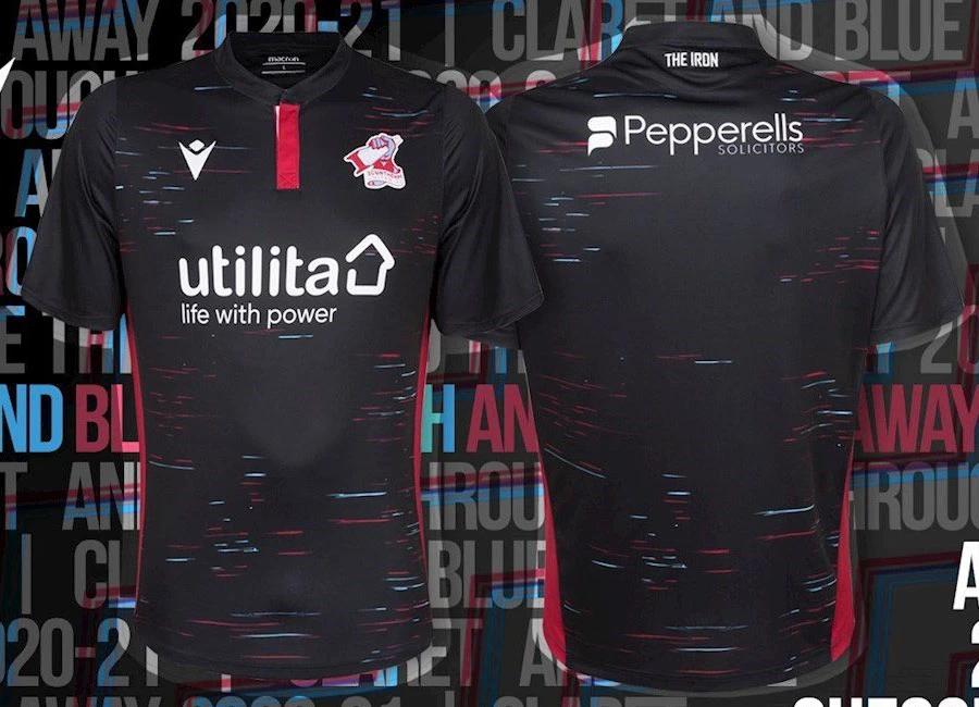Scunthorpe United 2020-21 Macron Away Kit #ScunthorpeUnited #UTI #IRON