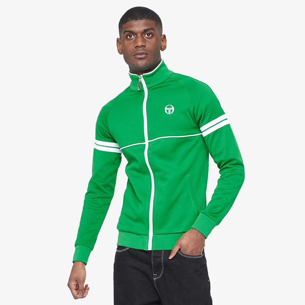 Sergio Tacchini Archivio Orion Track Top - Jolly Green / White