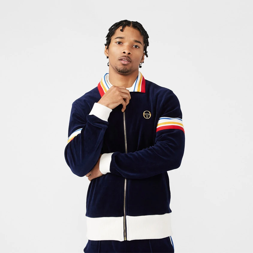 Sergio Tacchini Goran Track Top - Maritime Blue