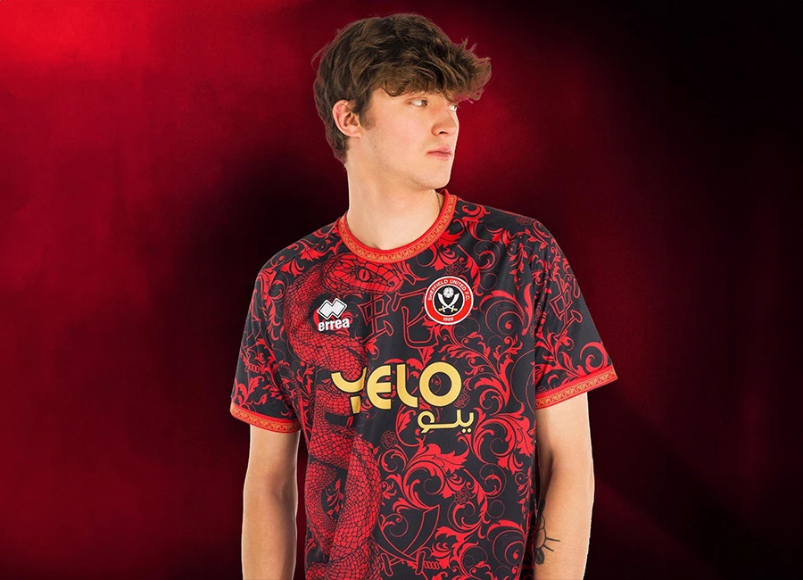 Sheffield United X Erre&agrave; 2025 Chinese New Year Warm-up Jersey