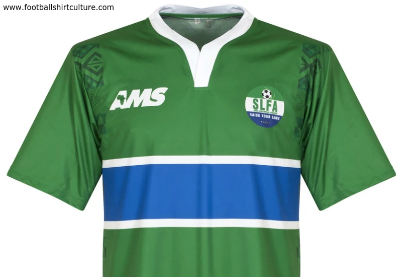 Sierra Leone 2014-15 AMS Home Football Shirt