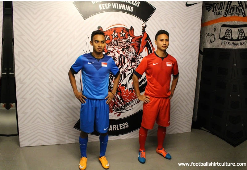 Singapore 2014-15 Nike Home and Away Kits