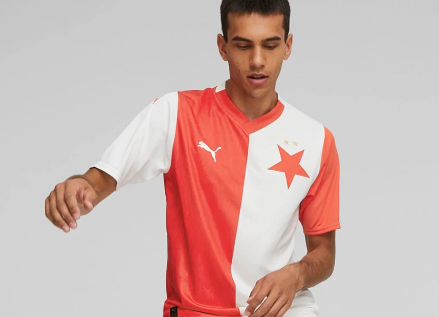 Slavia Prague 2023-24 Puma Home kit