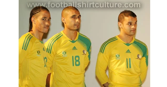 New South Africa 08/09 Adidas Home kit