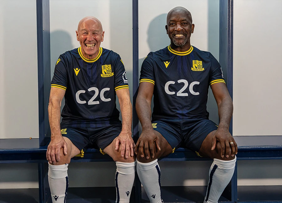 Southend United 25/26 Macron Home Kit