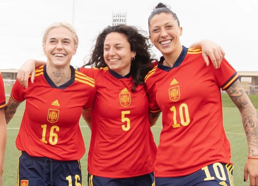 Spain Women&rsquo;s EURO 2022 Adidas Home Kit #WEURO2022 #spain #adidasfootball #adidas