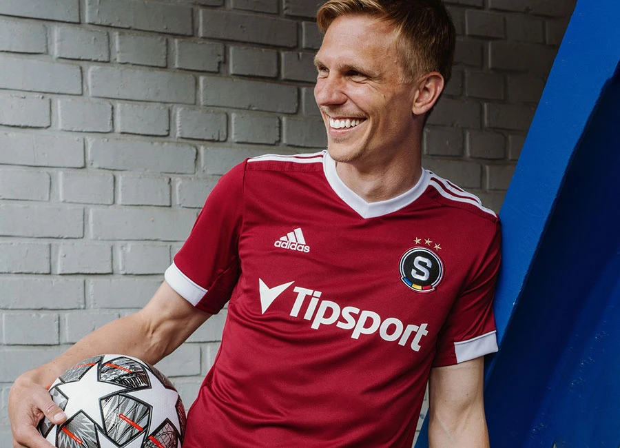 Sparta Prague 2021-22 Adidas Home Shirt