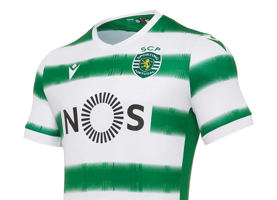 Sporting Lisbon 2020-21 Macron Home Shirt