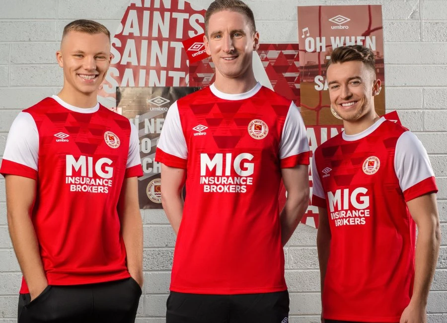 St Patrick's Athletic 2020 Umbro Home Kit