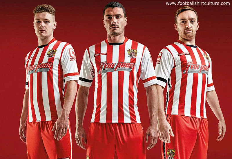 Stevenage FC 15/16 Carbrini Home Football Shirt