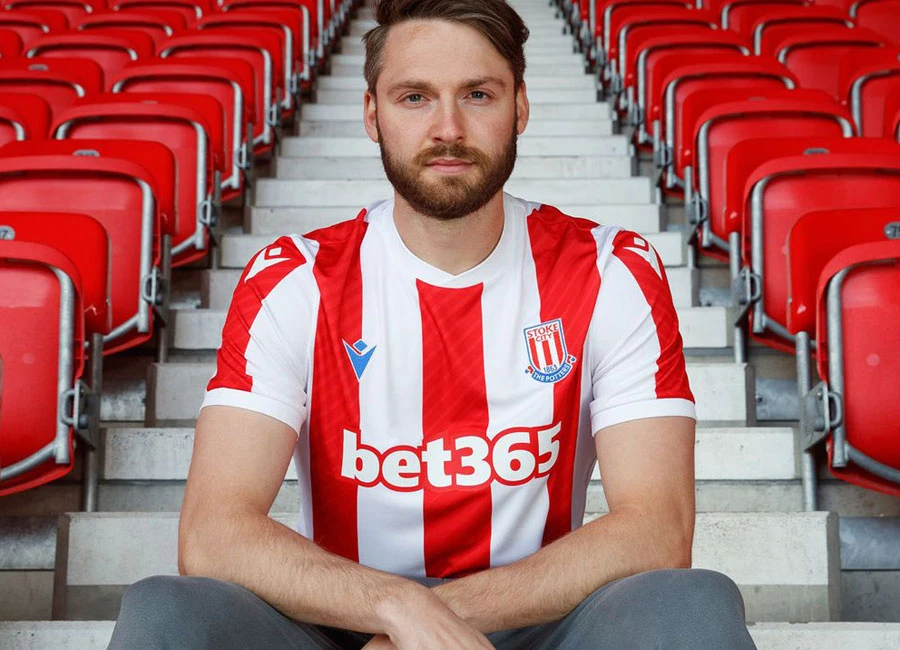 Stoke City 2021-22 Macron Home Shirt