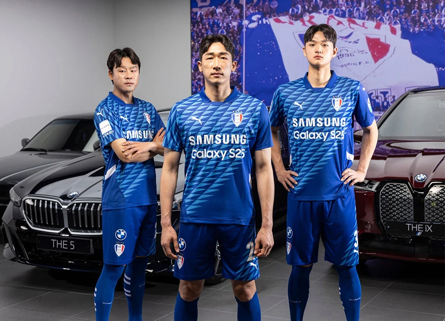 Suwon Samsung Bluewings 2025 Puma 30th Anniversary Kits