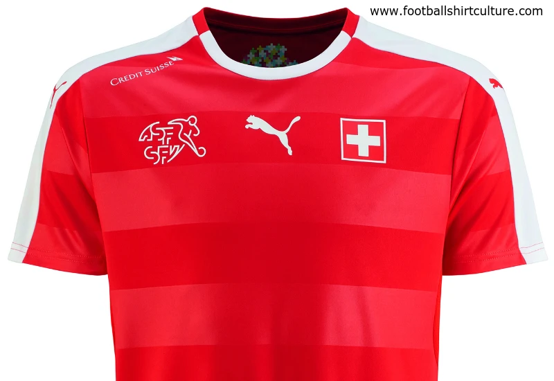 Switzerland 2016 Puma Home Football Shirt