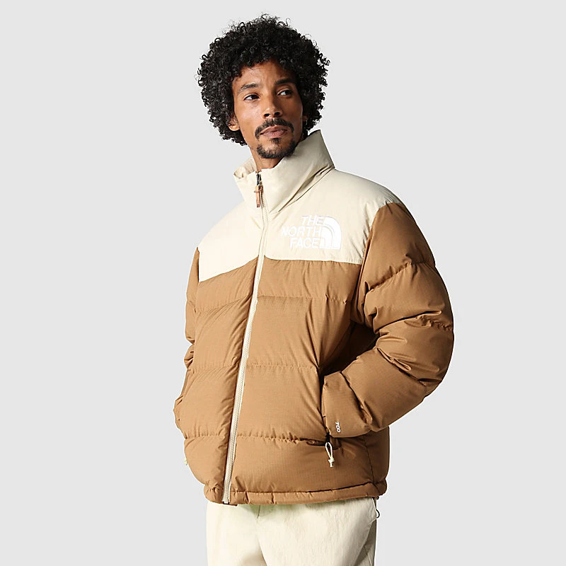 The North Face '92 Low-Fi Hi-Tek Nuptse Jacket - Utility Brown / Gravel