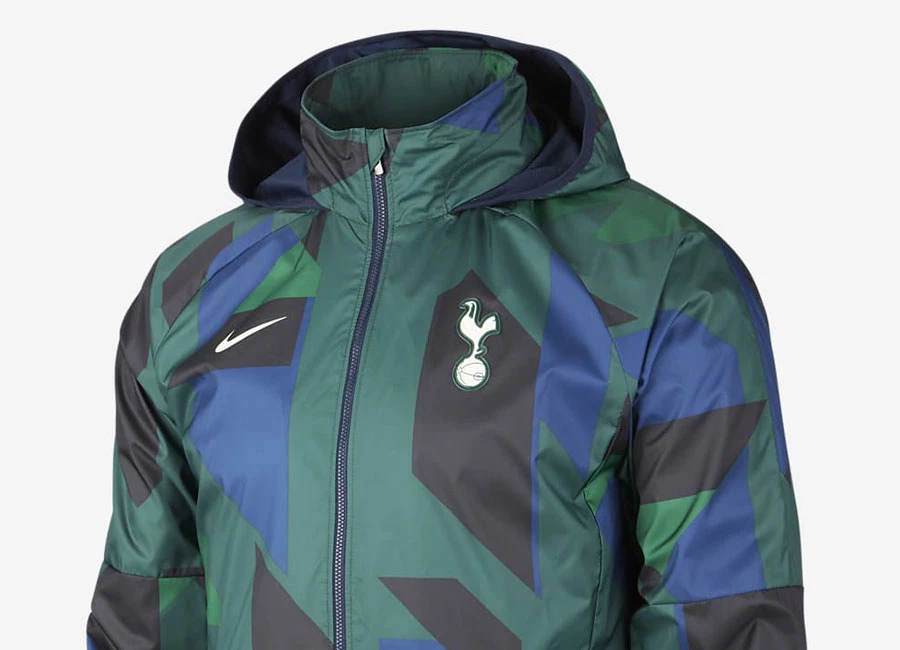 Tottenham Hotspur Graphic Football Jacket - Obsidian / Barely Volt #TottenhamHotspur #thfc #nikefootball