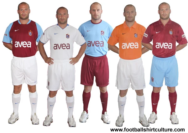 Trabzonspor 08/09 Nike football kits unveiled
