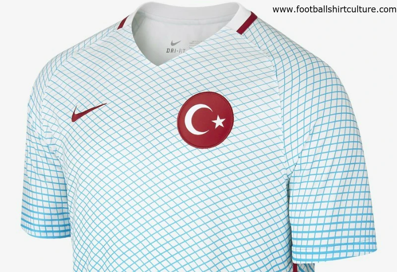 Turkey 2016 Nike Away Football Shirt