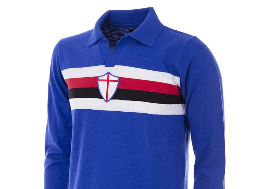 UC Sampdoria 1956-57 Copa Retro Football Shirt
