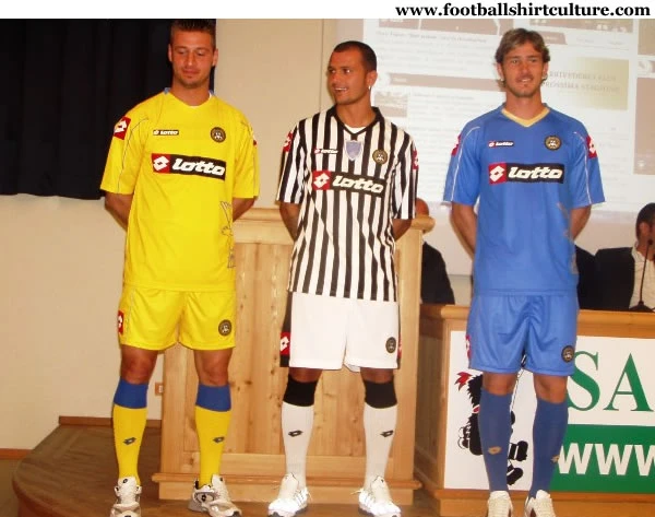 Udinese 2008-09 Lotto football kits launched