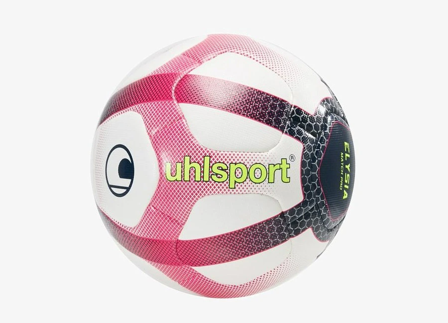 Uhlsport 2018/19 Elysia Official Match Ball - White / Navy / Fluo Yellow
