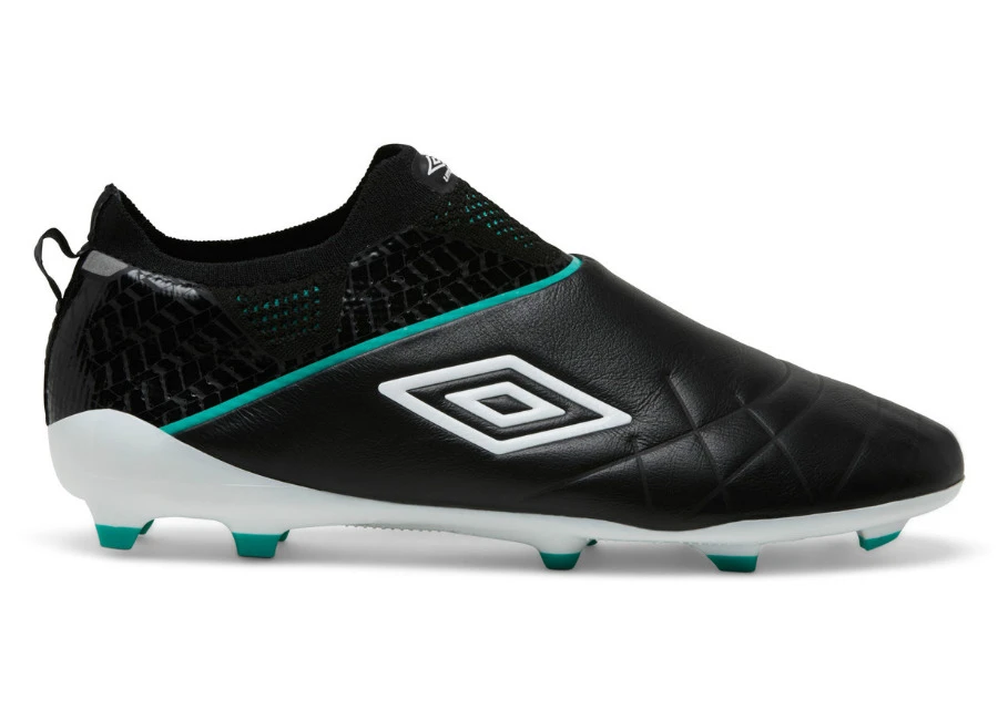 Umbro Medusae III Elite HG - Black / White / Marine Green #umbro #footballboots