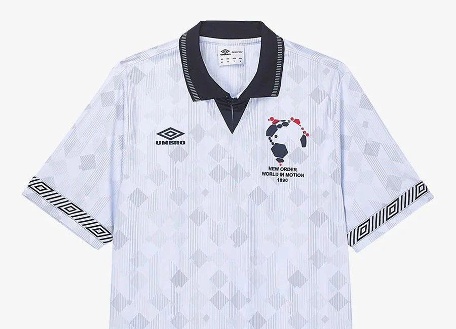 Umbro New Order Jersey Home - White / Dark Navy #umbro #neworder #footballshirt