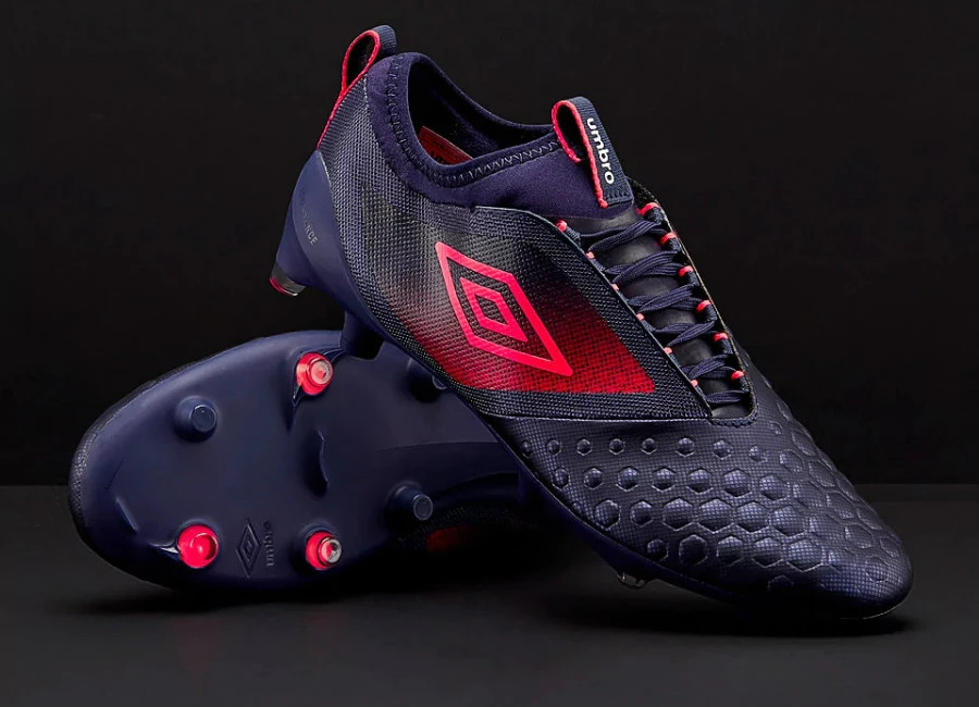Umbro UX Accuro II Pro FG - Eclipse / Lava Pink / White