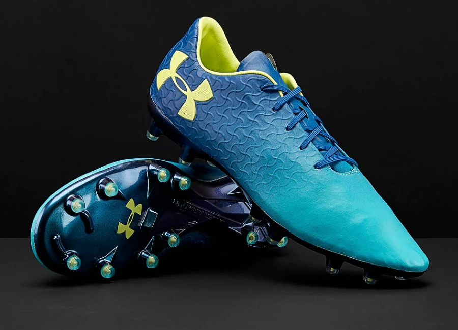  Under Armour Magnetico Pro FG - Teal Punch / Moroccan Blue / Tokyo Lemon