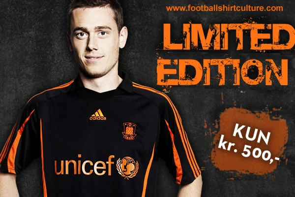unicef brondby orange kit football shirt