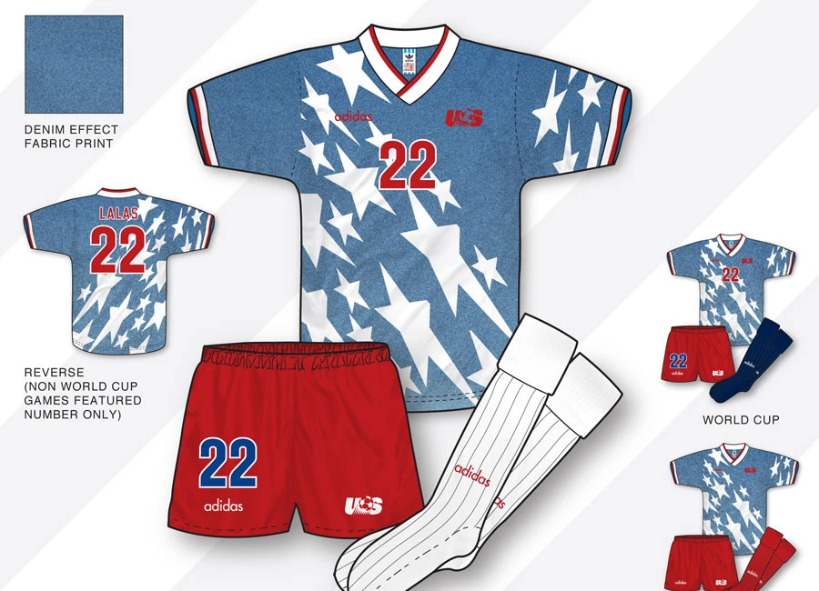 An in-depth look: United States 1994 Away Kit