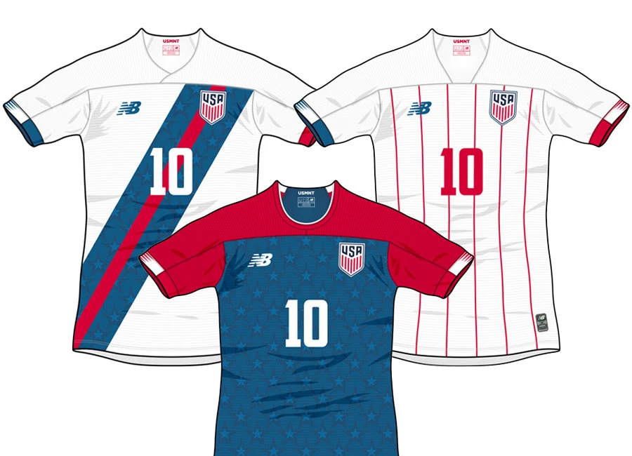 United States X New Balance Shirt Concepts