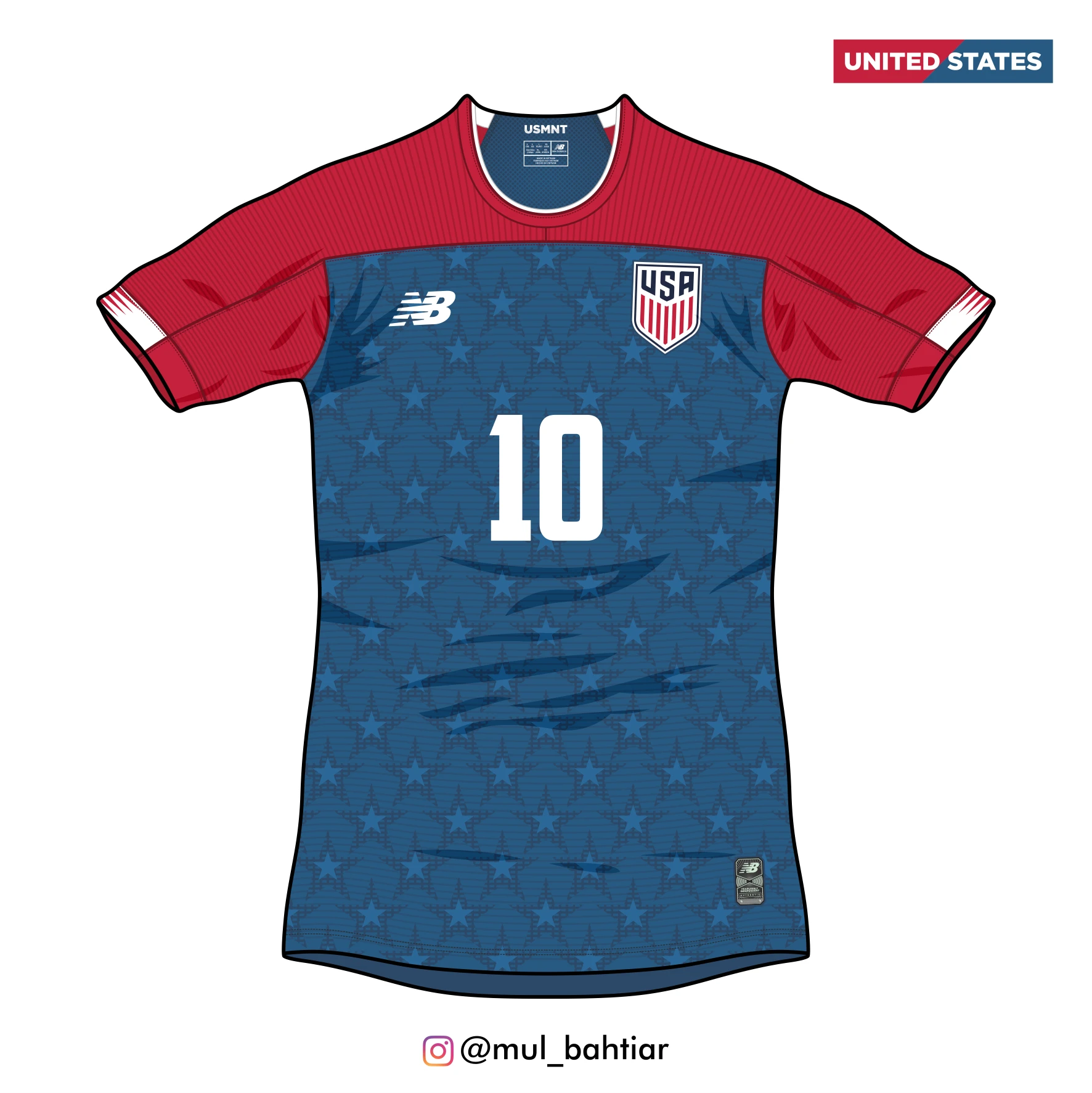 United States x New Balance shirt concepts - Away