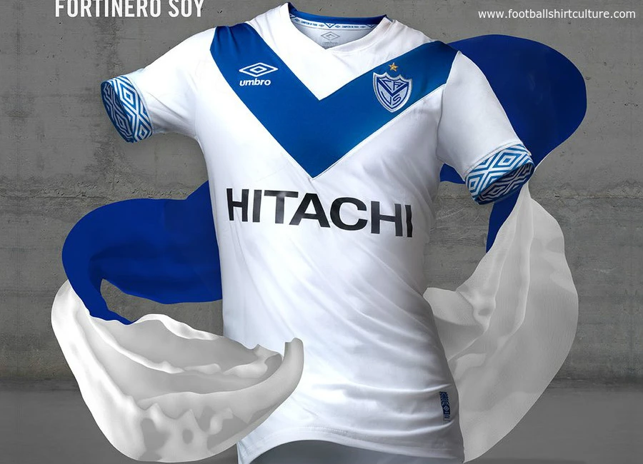 V&eacute;lez Sarsfield 2017 Umbro Home Shirt