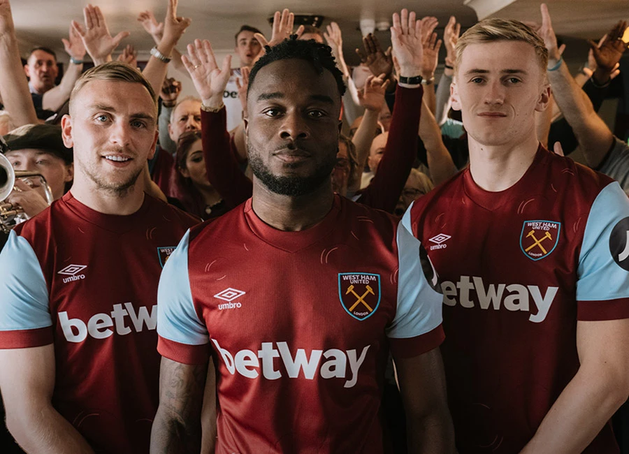 West Ham United 2023-24 Umbro Home Kit