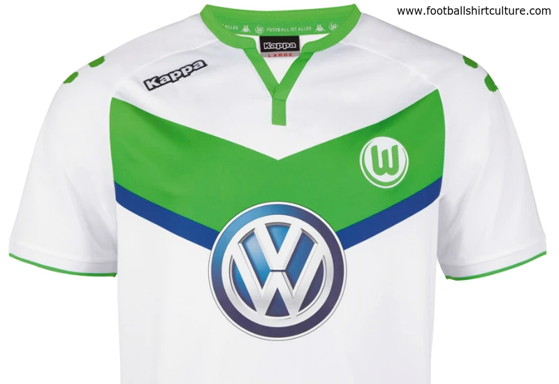 Wolfsburg 15/16 Kappa Home Football Shirt