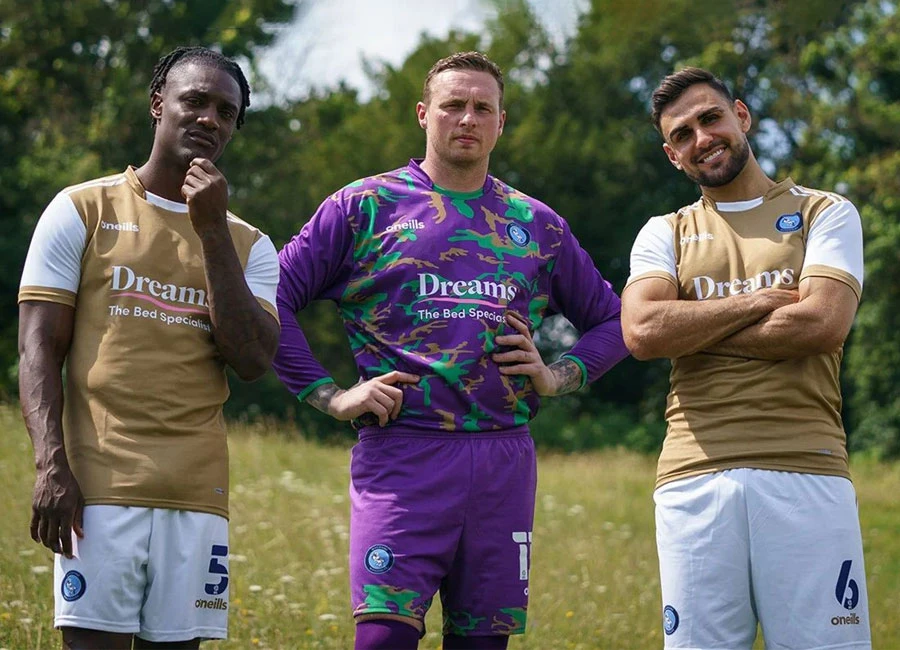 Wycombe Wanderers 2021-22 O&rsquo;Neills Away Kit #Chairboys #WycombeWanderers