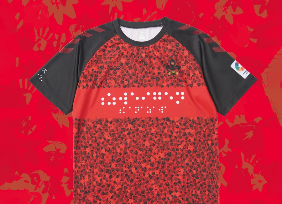 Zweigen Kanazawa 2023 Hummel Braille Shirt